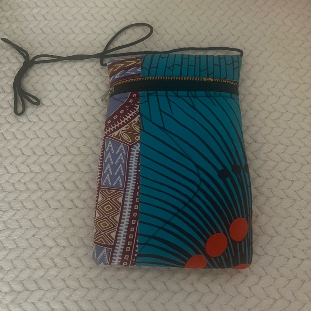 Hitarget African print crossbag. Colorful Patterned Crossbody Bag.